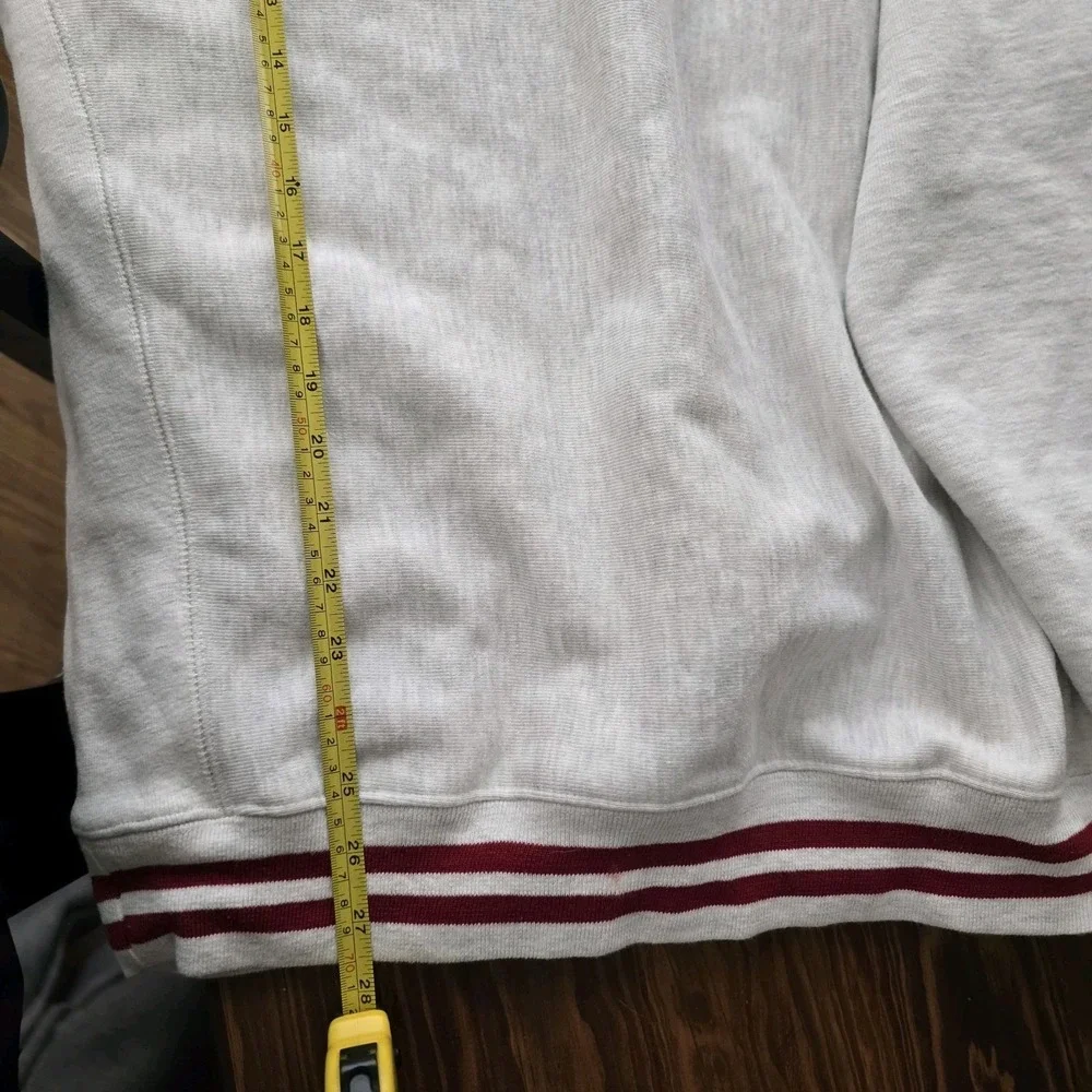 Champion Indiana Hoosiers Uni M crewneck Pullover Sweatshirt Reverse Weave - Picture 12 of 13